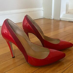 Red high heels